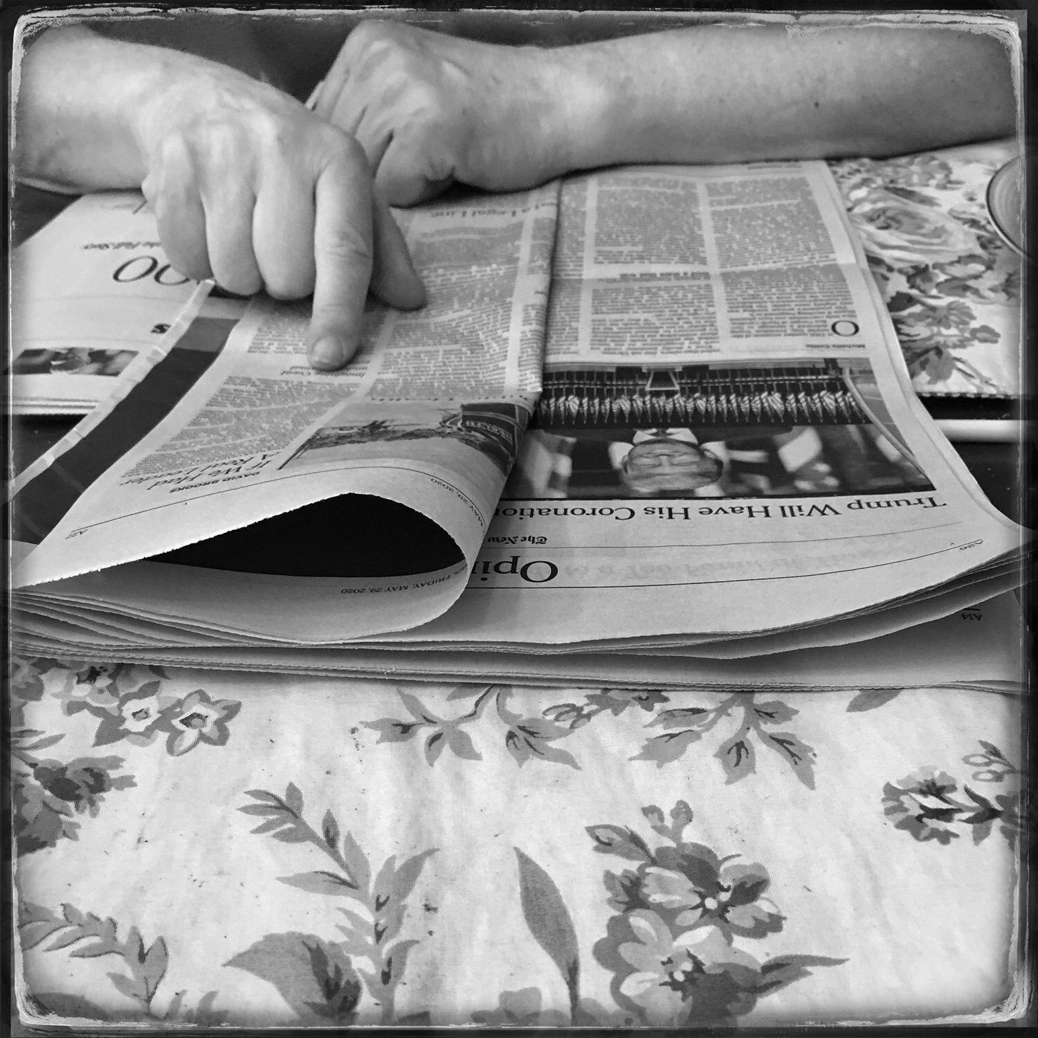 Pattern and Newspaper