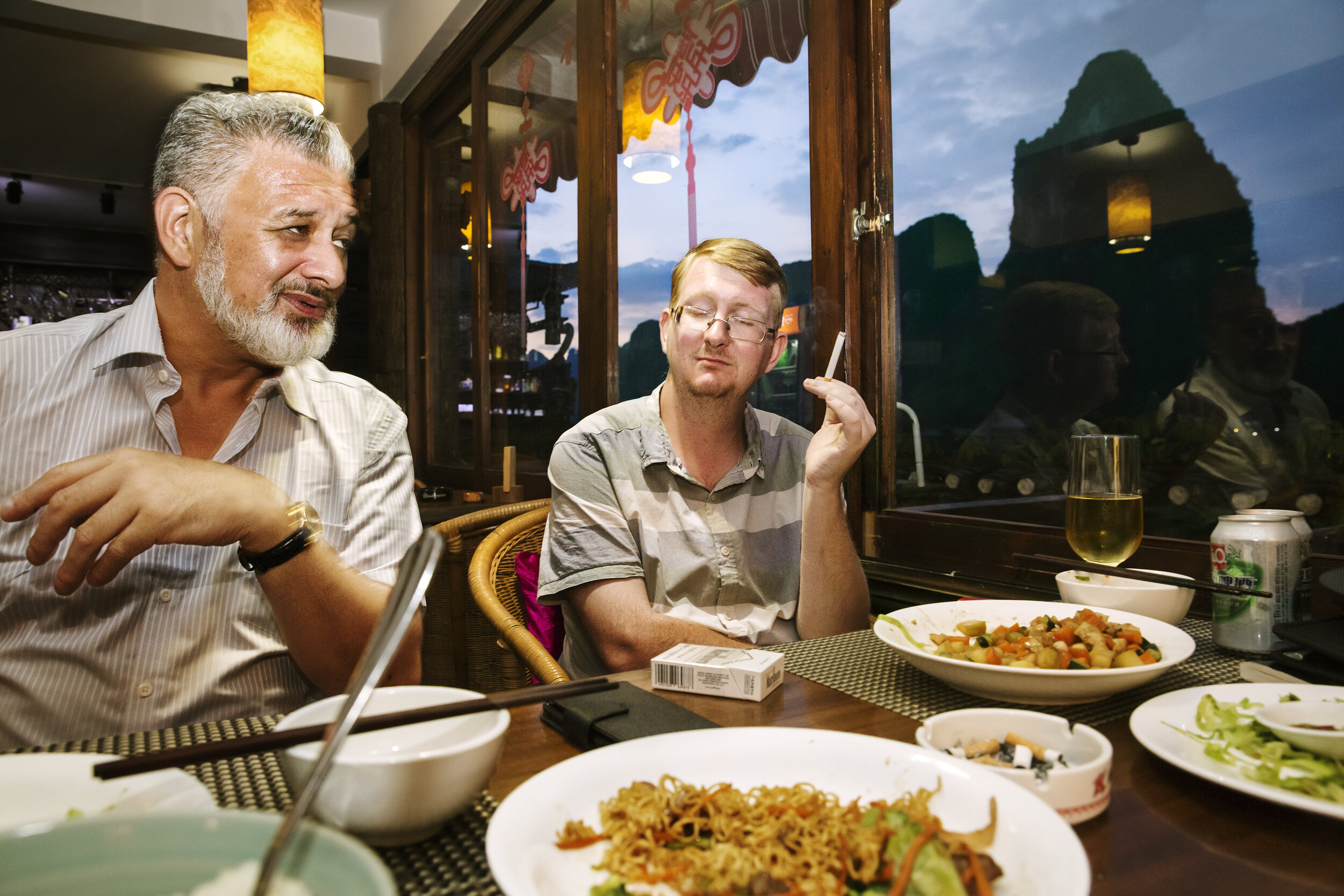  Glenna Jennings,  At Table #111 (Yangshuo, China) , 2005–2020 