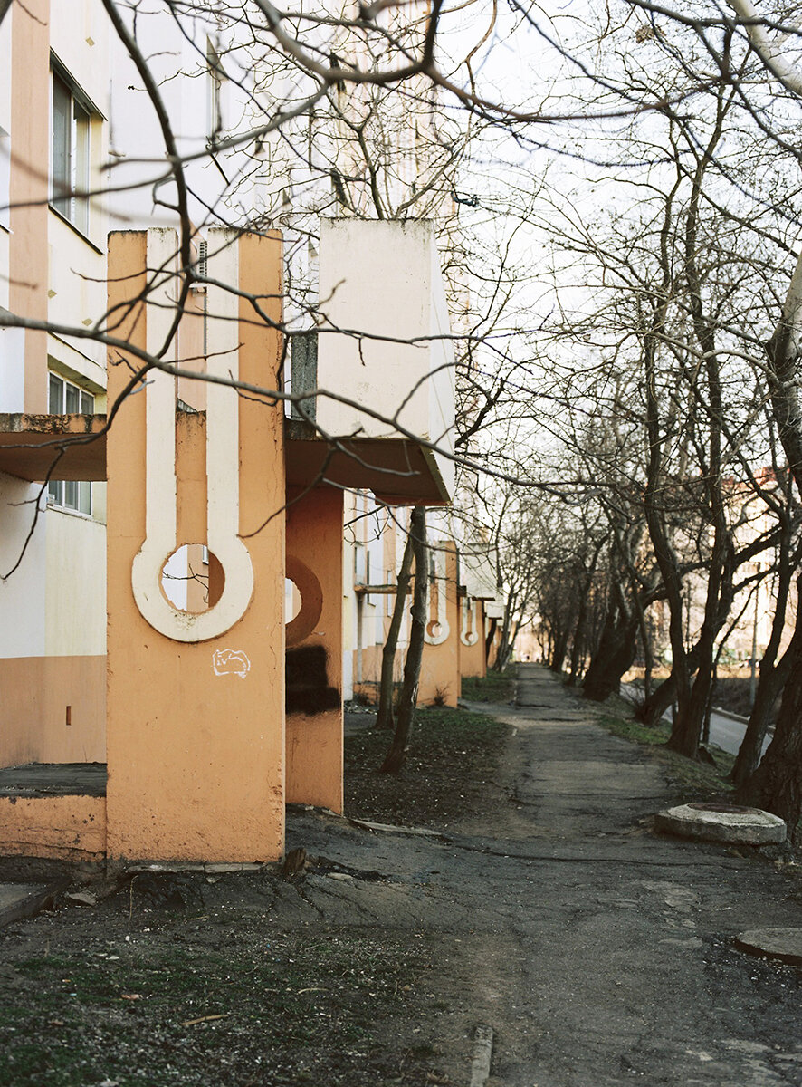   Row of apartments, Tiraspol , 2020  Fine art photographic print  14" x 11" 
