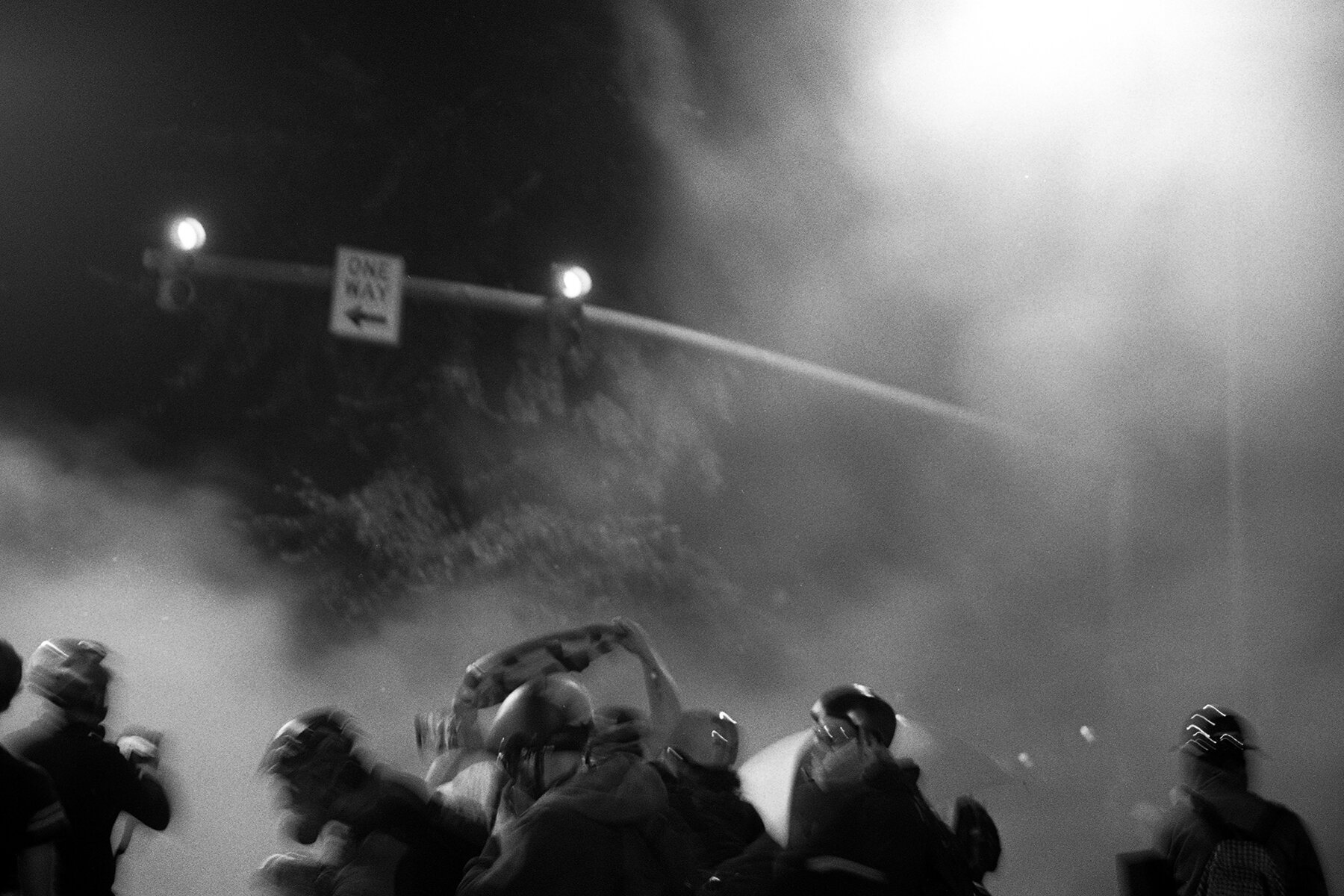   The Teargas Effect , 2020  Gelatin silver print  8” x 10” 