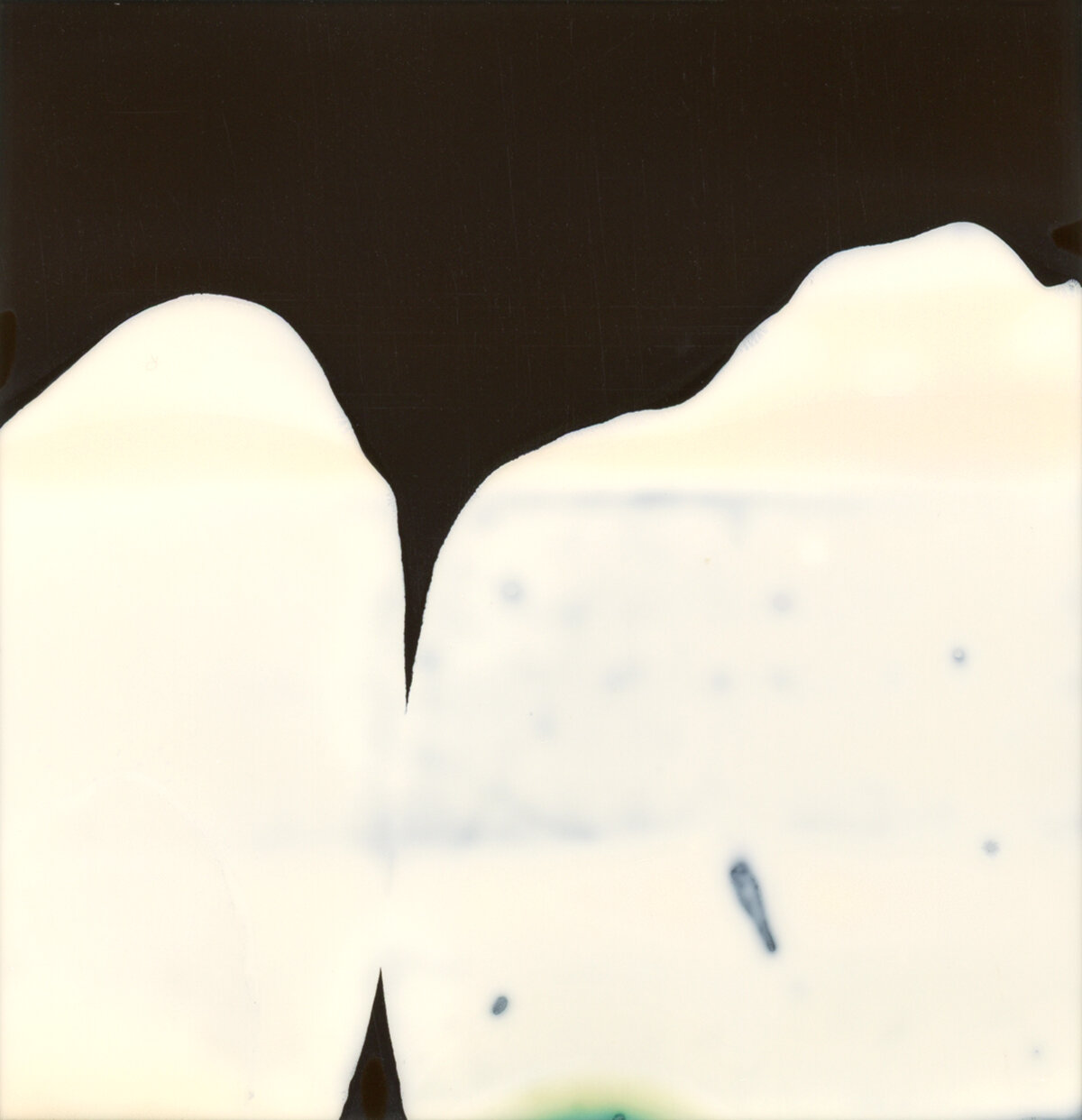   Pushed VI , 2020  Internal Dye Diffusion Print (Polaroid)  4.25” x 3.5” 