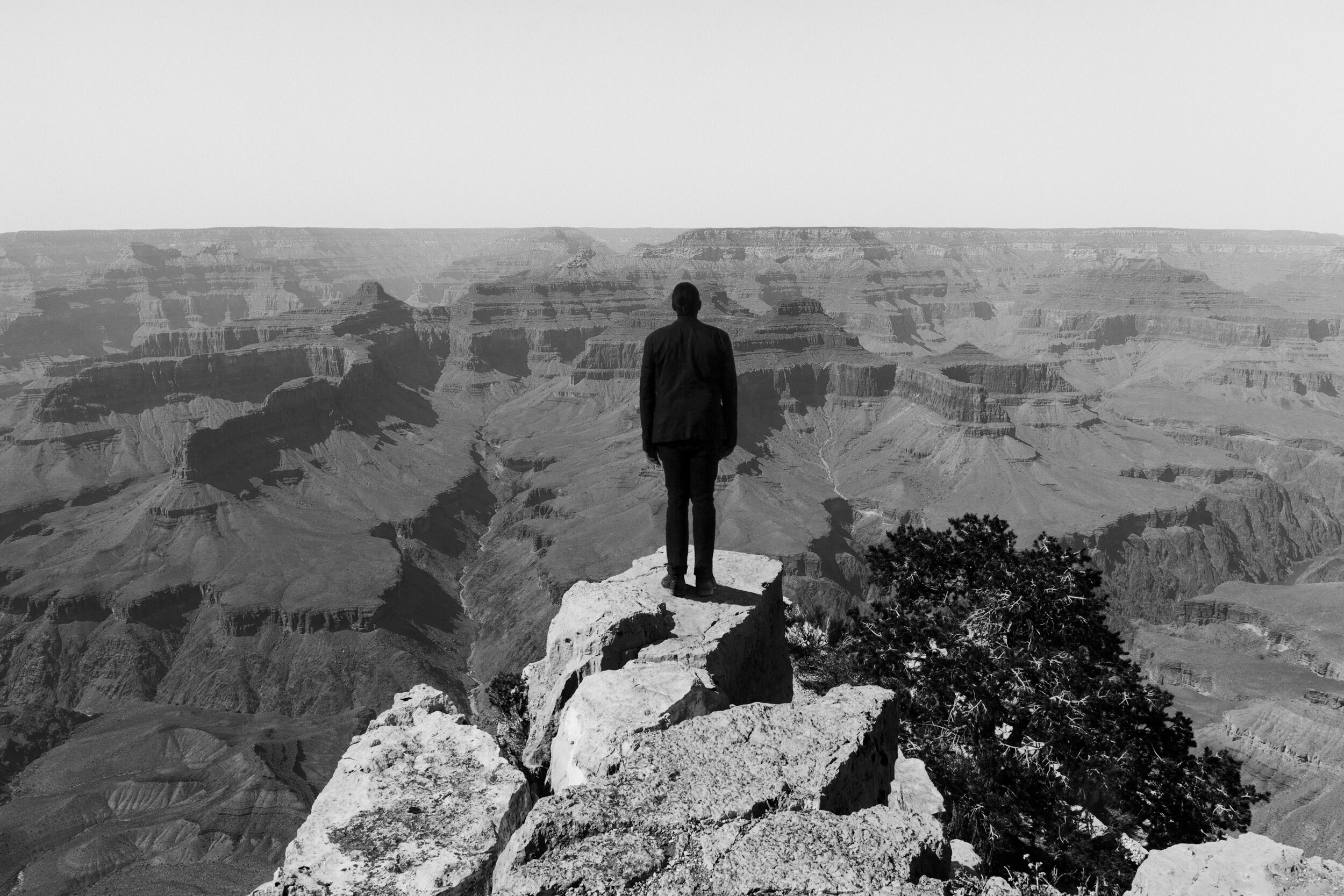  Johnnie Chatman,  Self Portrait, Grand Canyon , 2018 