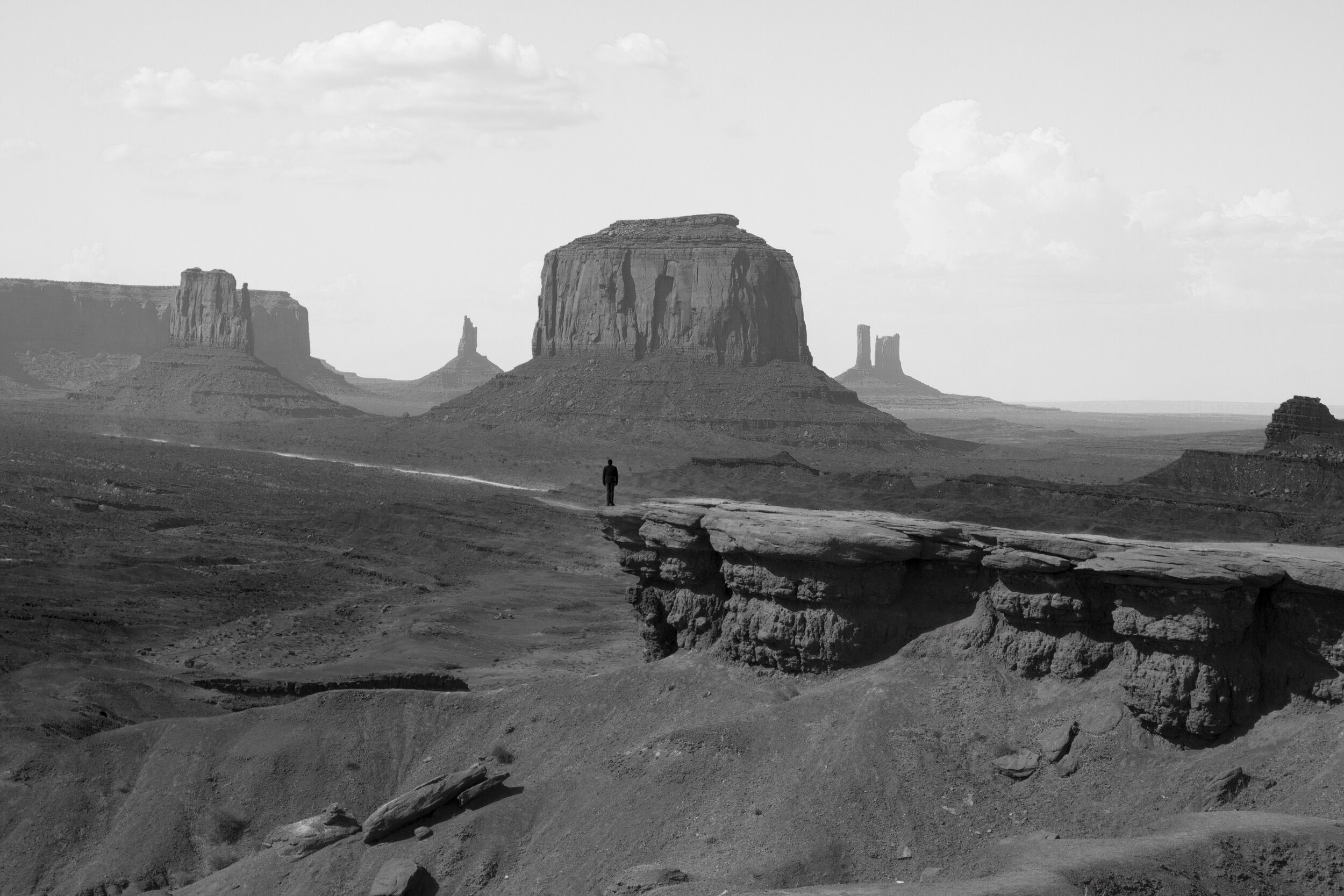  Johnnie Chatman,  Self Portrait, John Ford Point , 2018 