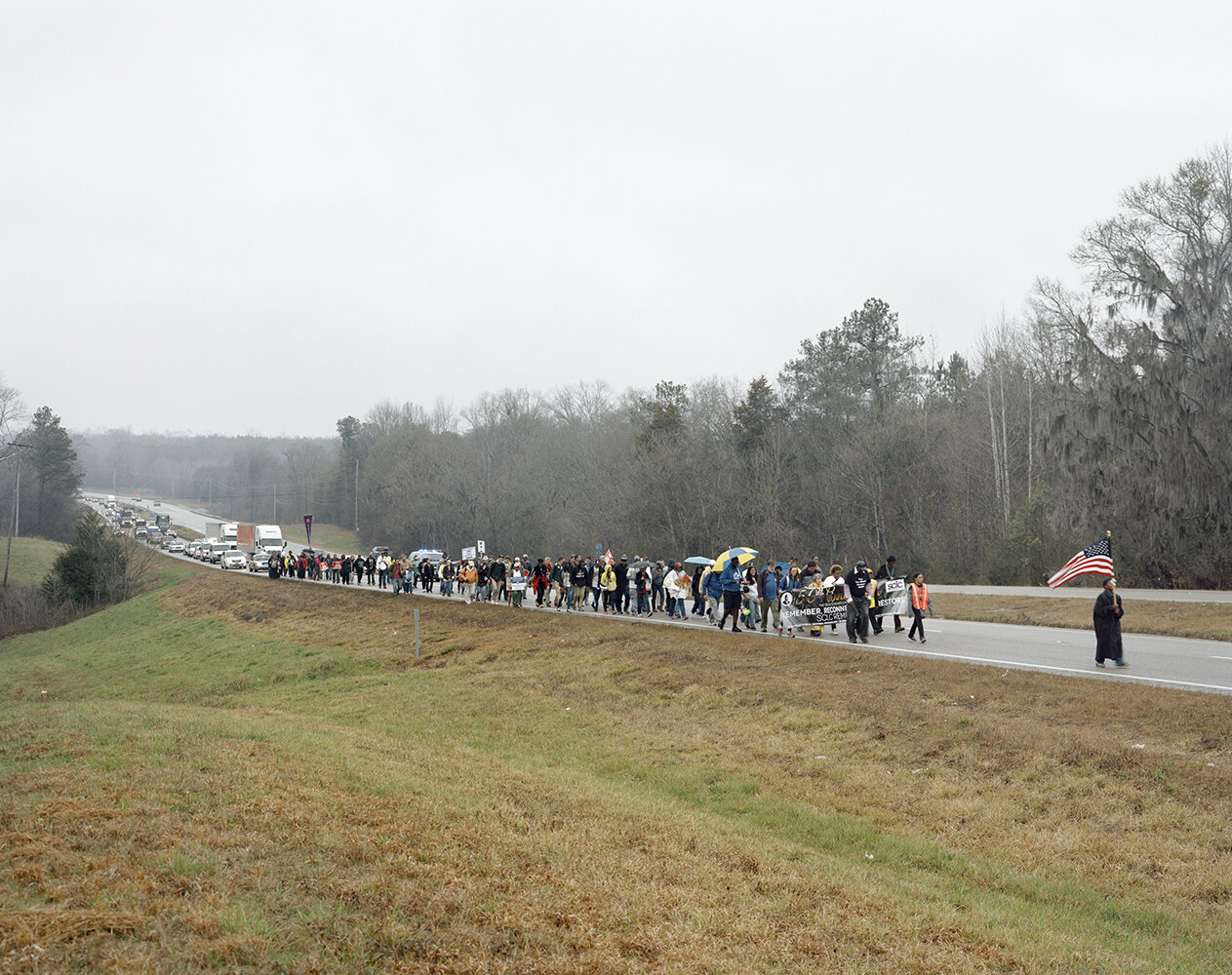  Joshua Dudley Greer,  U.S. Highway 80, between Selma and Montgomery, Alabama,  2015  
