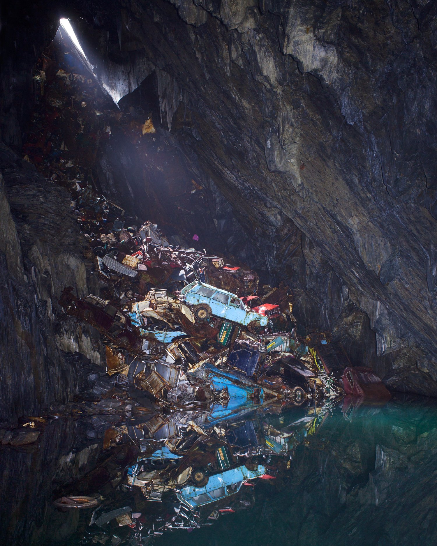 Gaewern Slate Mine, Corris, 2014