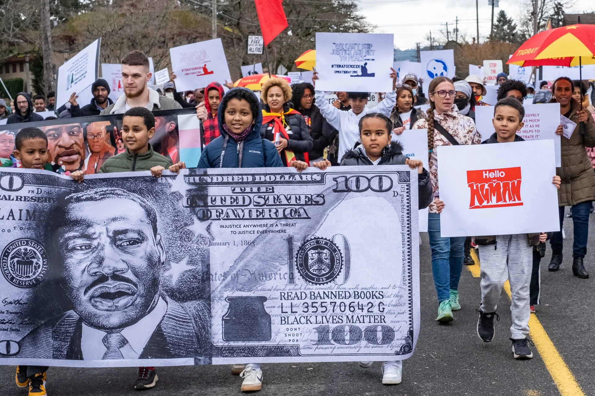 We Are The Dream: Protest Photography of Don't Shoot PDX Photographed by Dr. Kathryn Kendall