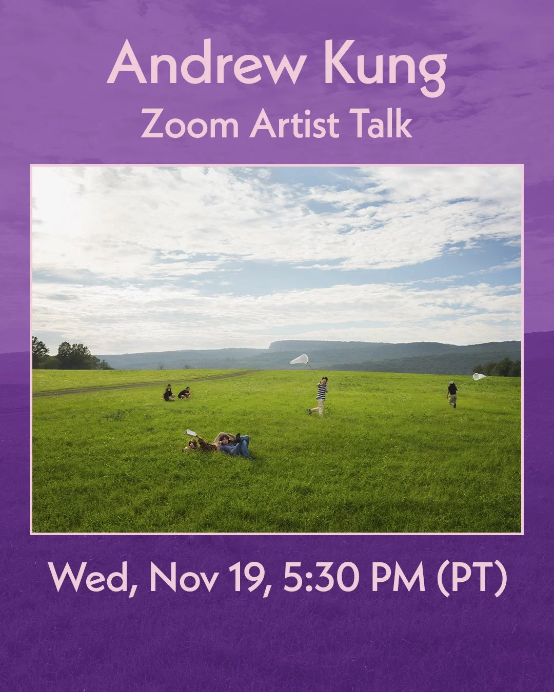 Event update: Andrew Kung&rsquo;s artist talk will now be taking place on Zoom on Wed, Nov 19 at 5:30 PM (PT). Hit the link below to sign up for the free event. His exhibition 𝘈 𝘙𝘪𝘷𝘦𝘳 𝘖𝘯𝘤𝘦 𝘋𝘳𝘦𝘢𝘮𝘦𝘥, along with Oji Haynes&rsquo;𝘓𝘢𝘦 