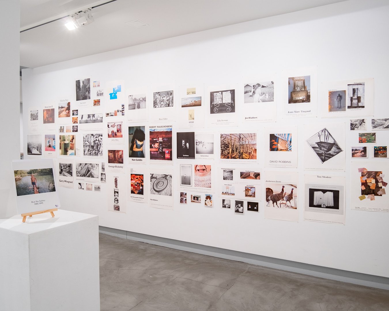 Blue Sky&rsquo;s name is notable because it was one of the few decisions on which the five founders, Ann Hughes, Robert Di Franco, Craig Hickman, Christopher Rauschenberg, and Terry Toedtemeier, struggled to reach consensus. Before the first show, th