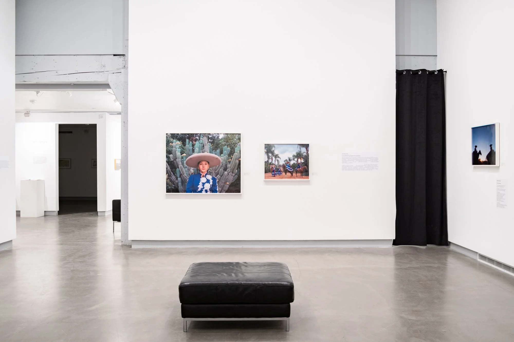 This week is your final chance to catch our January 2026 exhibitions:
Main galleries
𝗖𝗼𝗻𝘀𝘁𝗮𝗻𝗰𝗲 𝗝𝗮𝗲𝗴𝗴𝗶, 𝗔𝗻𝗴𝗲𝗹𝗶𝗻𝗮 𝗦&aacute;𝗲𝗻𝘇 𝗮𝗻𝗱 𝗶𝗿𝗲&rsquo;𝗻𝗲 𝗹𝗮𝗿𝗮 𝘀𝗶𝗹𝘃𝗮: 𝙀𝙨𝙘𝙖𝙧𝙖𝙢𝙪𝙯𝙖, 𝙩𝙝𝙚 𝙋𝙤𝙚𝙩𝙞𝙘𝙨 𝙤𝙛 𝙃?