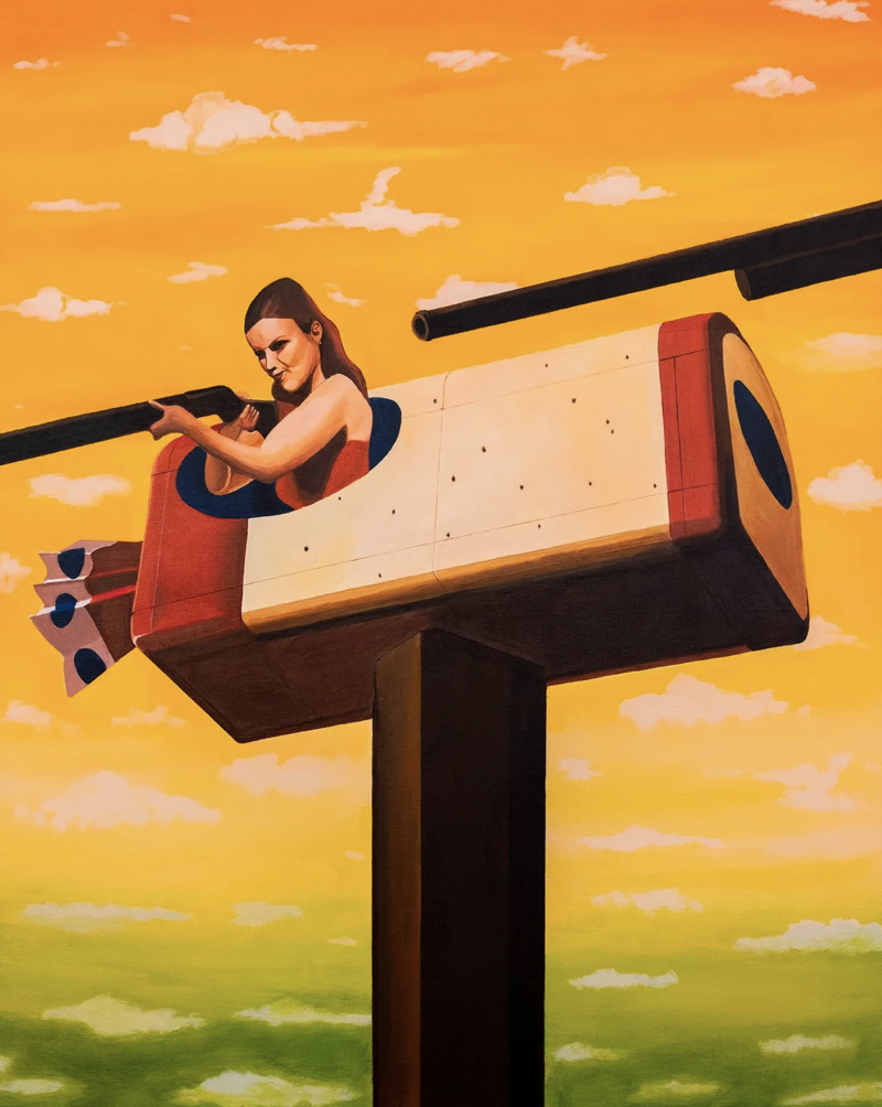 what goes around comes around, 2026, 30" x 24"