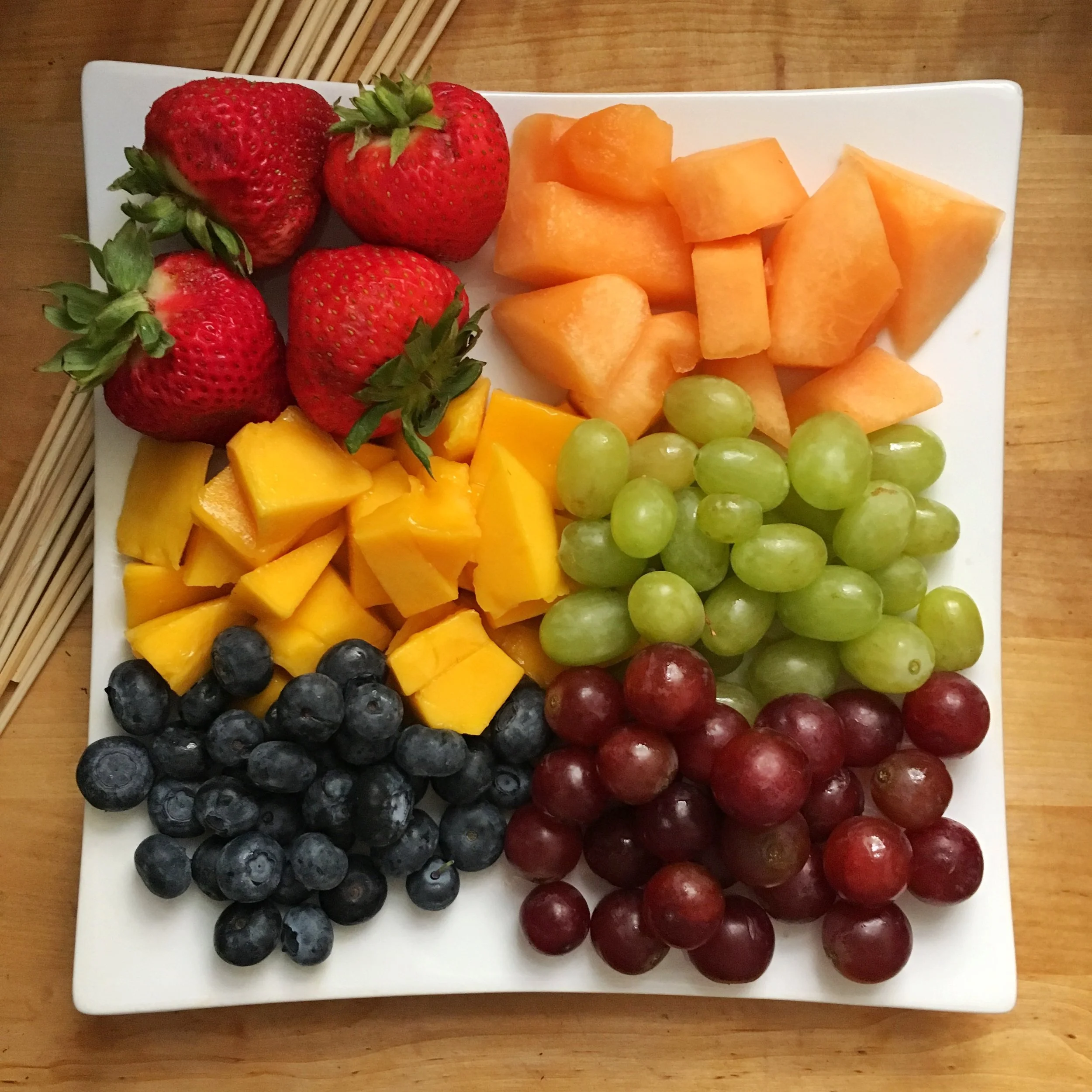 Rainbow Fruit Kabobs — ariellesays