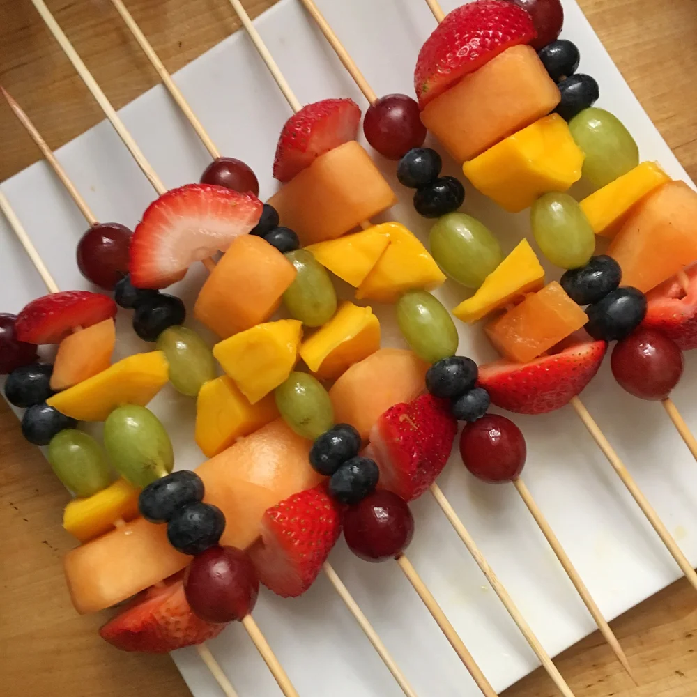 Rainbow Fruit Kabobs — ariellesays