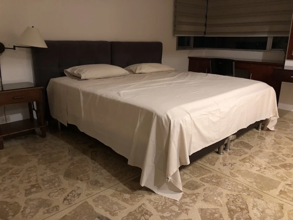 California King size bed in my room