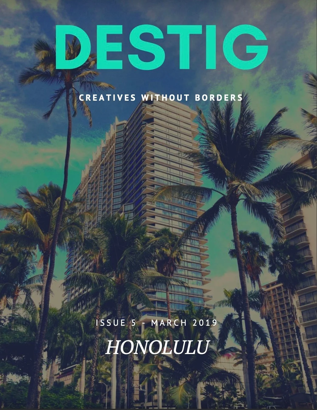 I’m very honored to be named one of DESTIG Magazines Top Emerging Artists for 2019! DESTIG is an international fine arts magazine located in London with a readership in 80 countries. For more information please see my blog. Below is the first two pages of my interview. They did a great job!