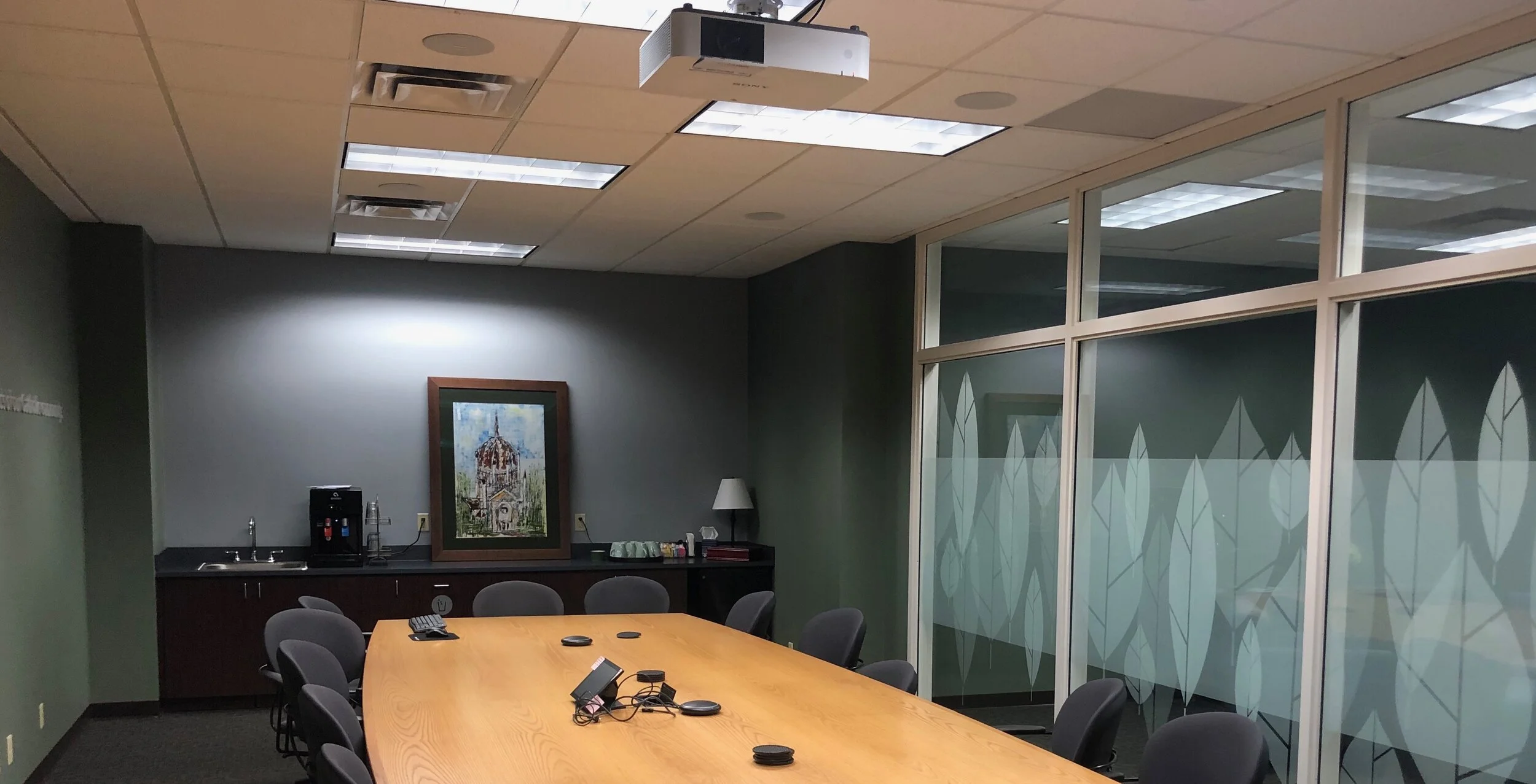 Thank you to MN Catholic Community Foundation for finding such a wonderful home for the Saint Paul Cathedral print. It is right at home in your boardroom! Cheers!