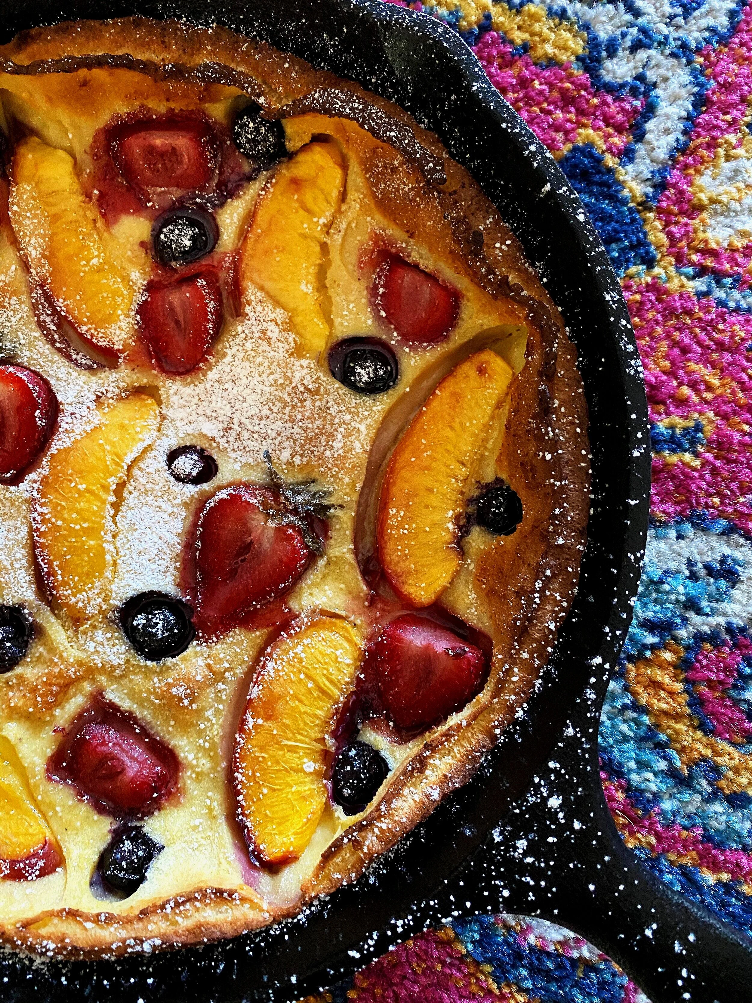 Summer Dutch Baby Pancake 