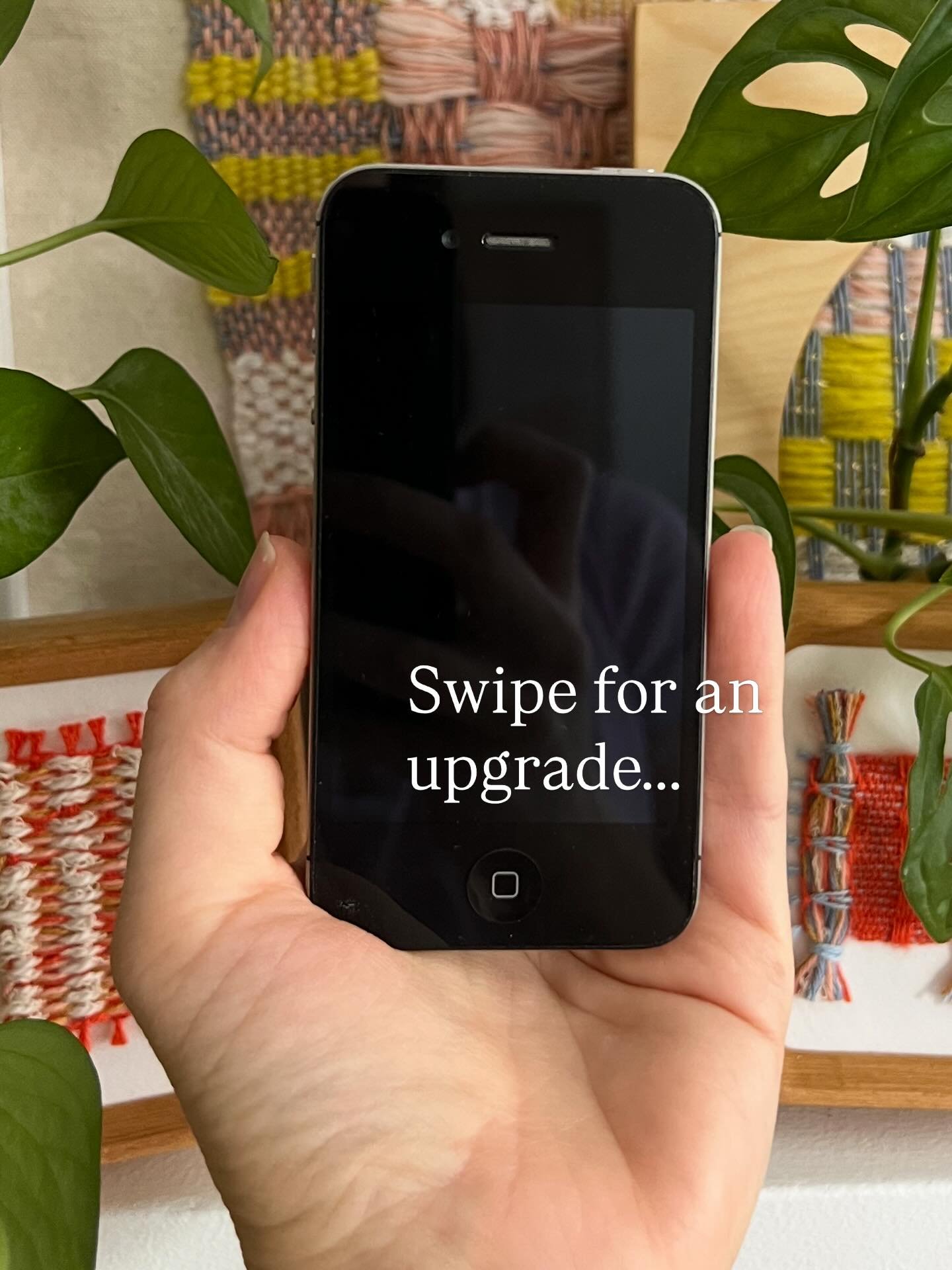 Weaving these tiny tapestries helps keep me off this thing&hellip;so brb&hellip;going to go reset my brain and make a few more of these tiny woven friends! 

A few of these pieces have been collected, a few are waiting to be scooped up! No two tiny t