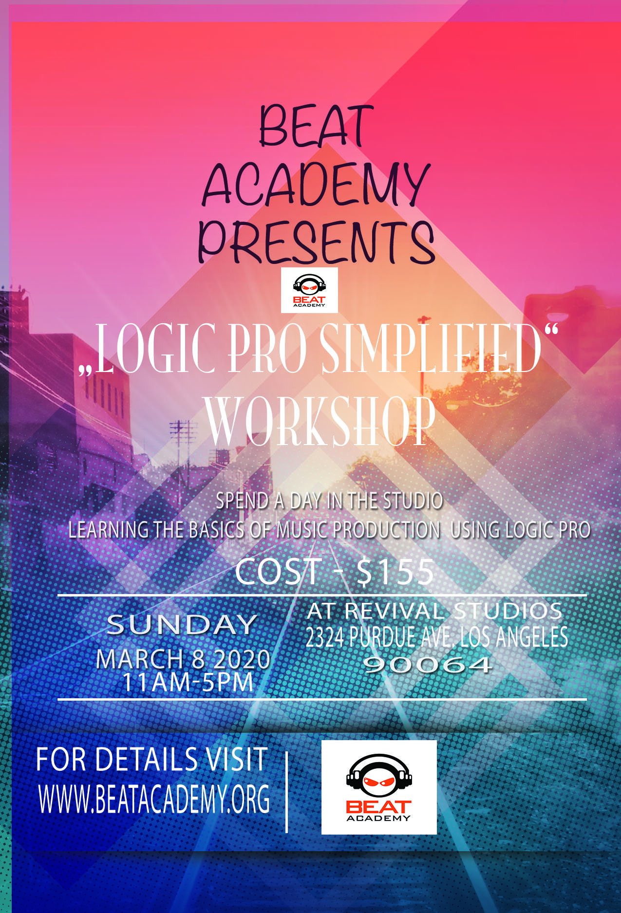 "Logic Simplified" Sunday March 8, 2020 11am-5pm
