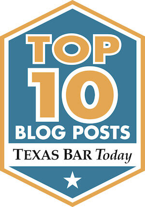 Klemchuk LLP Blog Posts Top 10 Texas Bar Today in January 2021