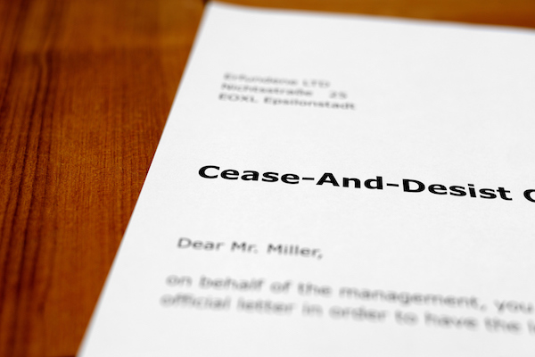 Is Your Cease and Desist Merely a Bluff?