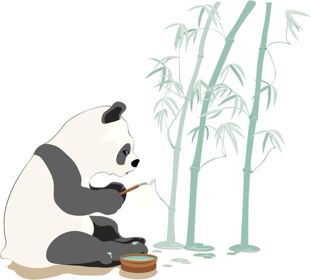 Panda in a Monkey Selfie Copyright Situation? Zoo Sells Paintings Created by Panda Bear