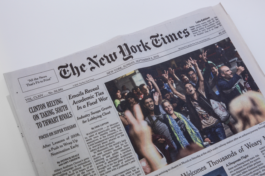 New York Times Sues Publisher for War Photos' Use on Book Cover
