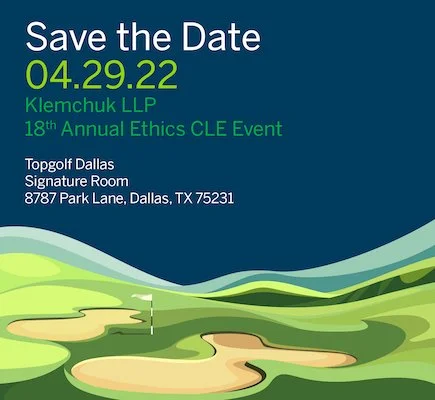 Klemchuk LLP Hosts 18th Annual Ethics CLE Event