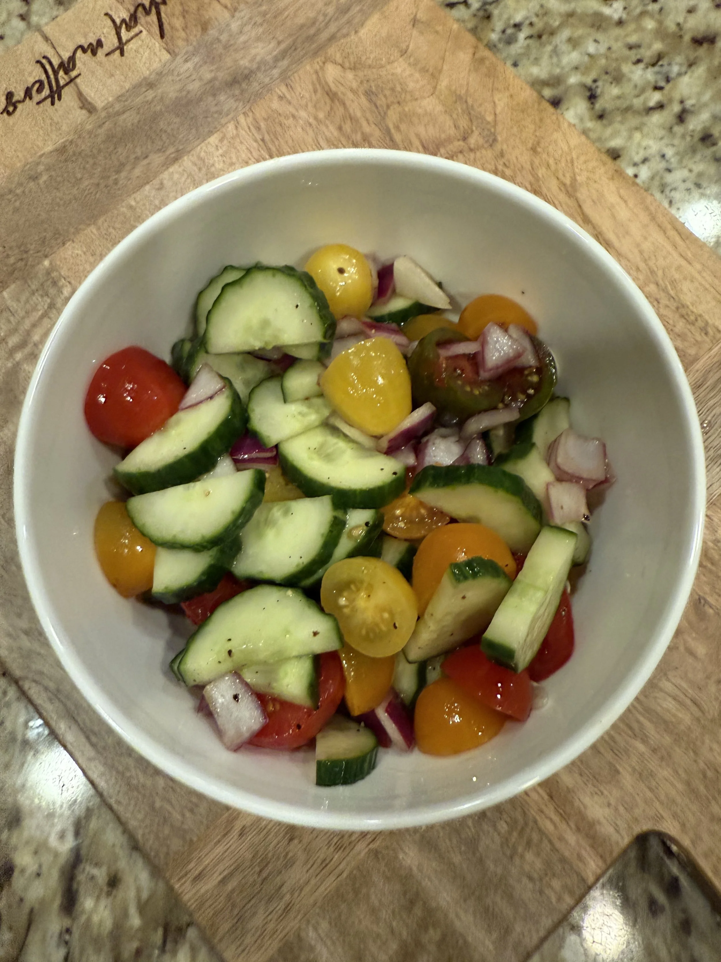 Tangy Cucumber Salad