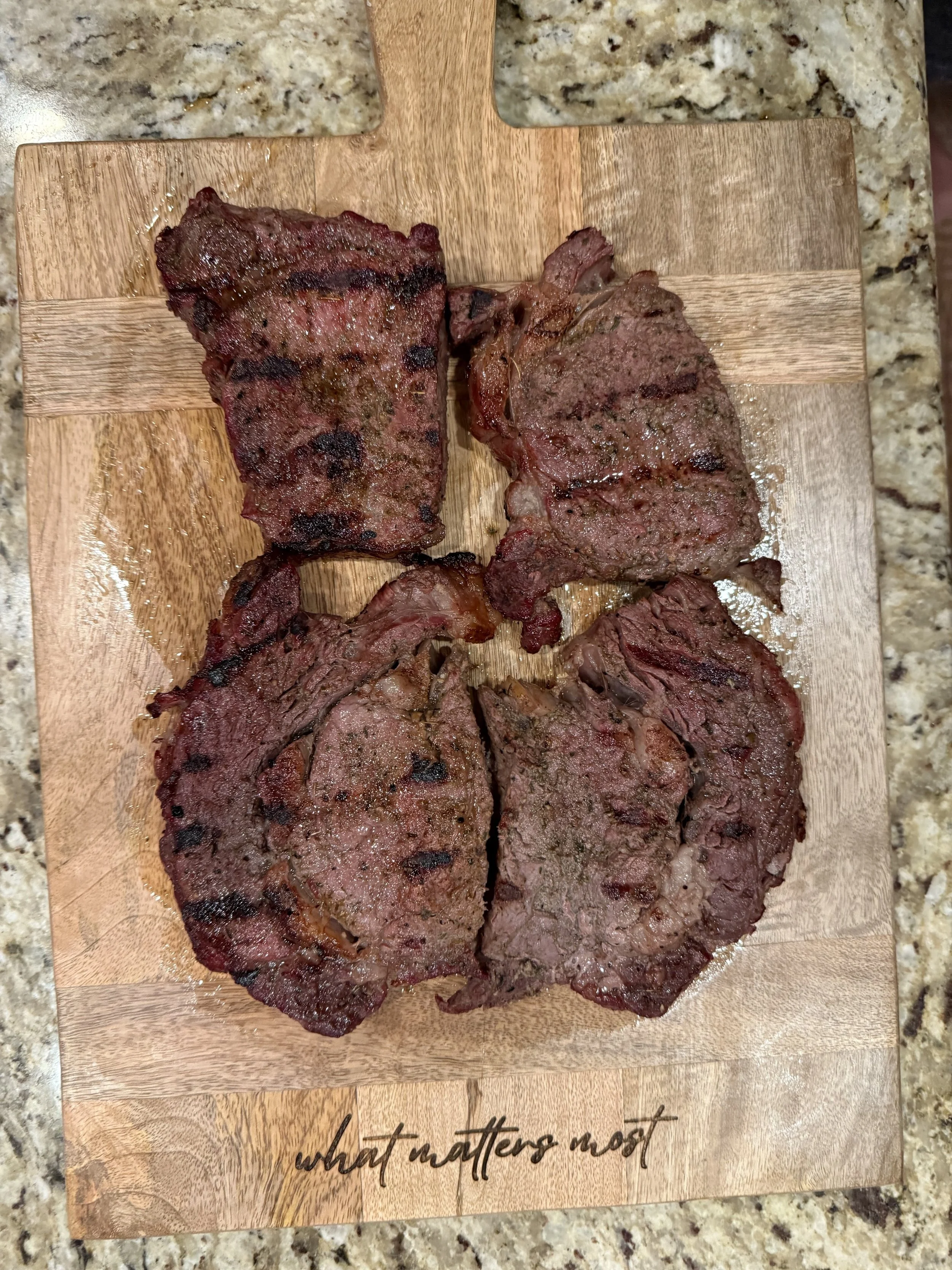 The Perfect Reversed-Sear Steak - Grilled