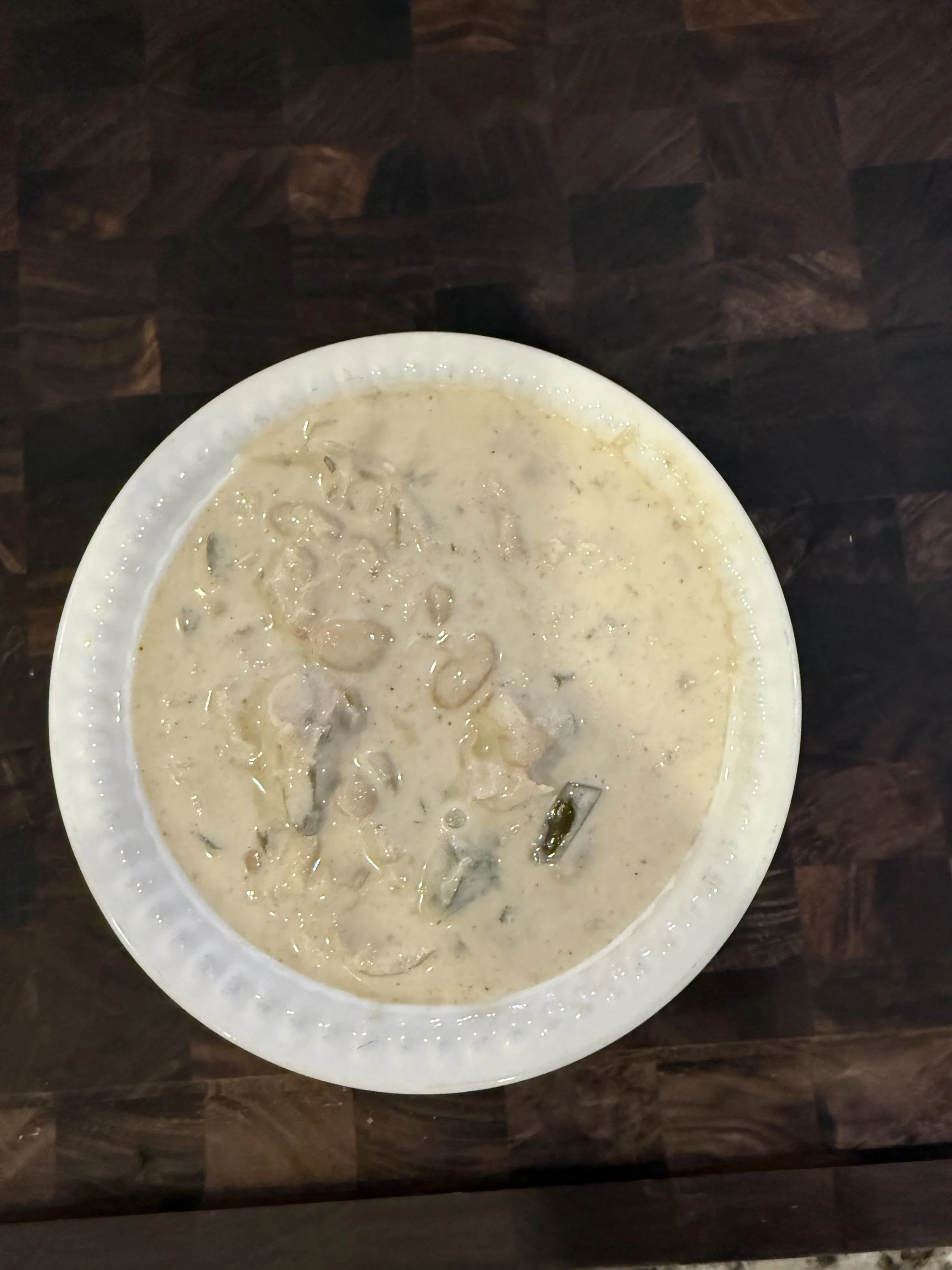 The Alamo Whiteout Chili