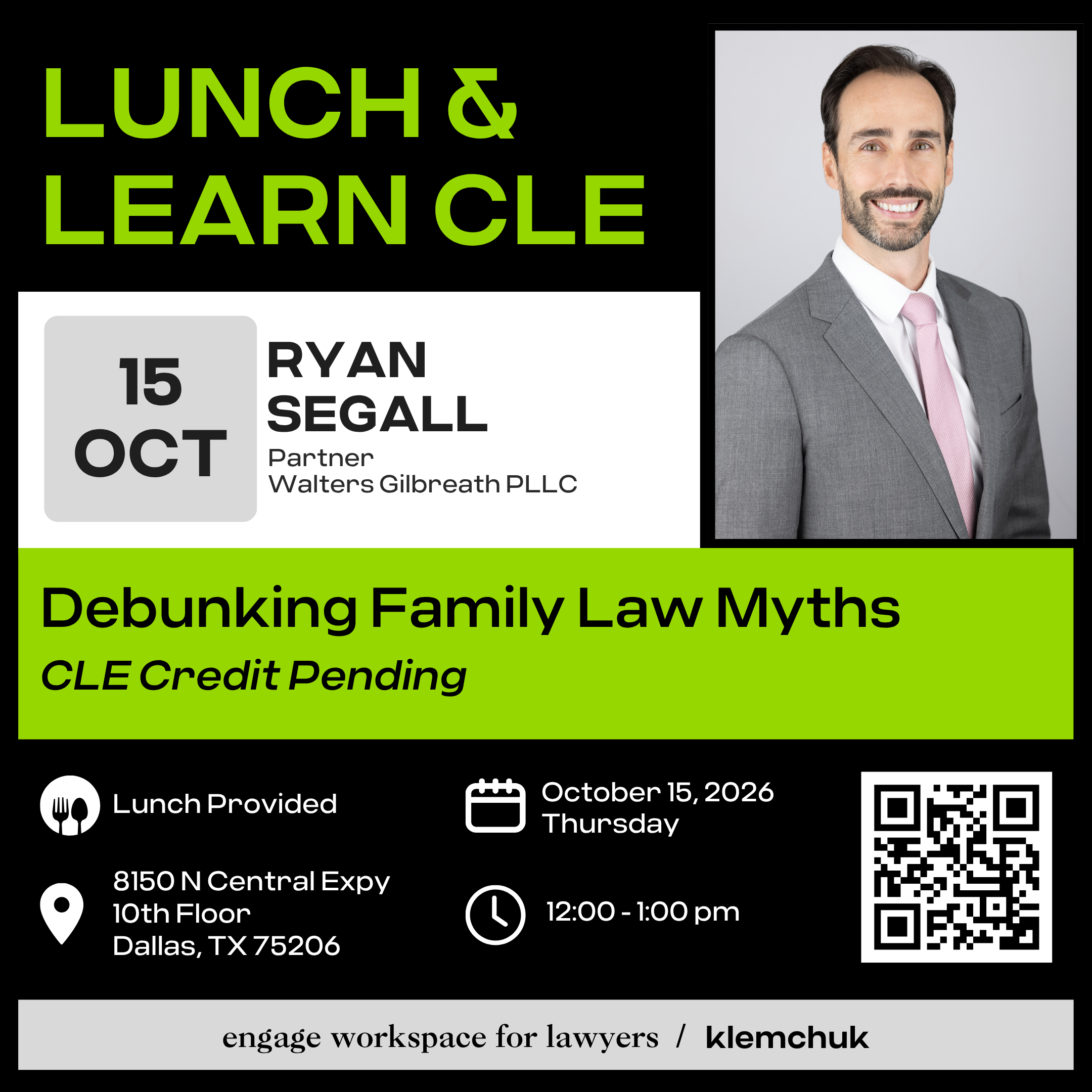 Lunch &amp; Learn CLE -- Debunking Family Law Myths