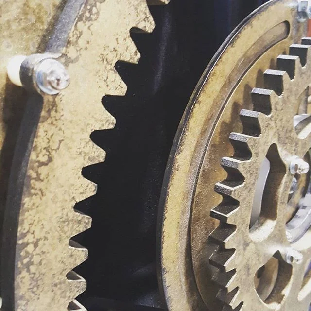 Gears. #cncrouter #flowwaterjet #solidworks #cad