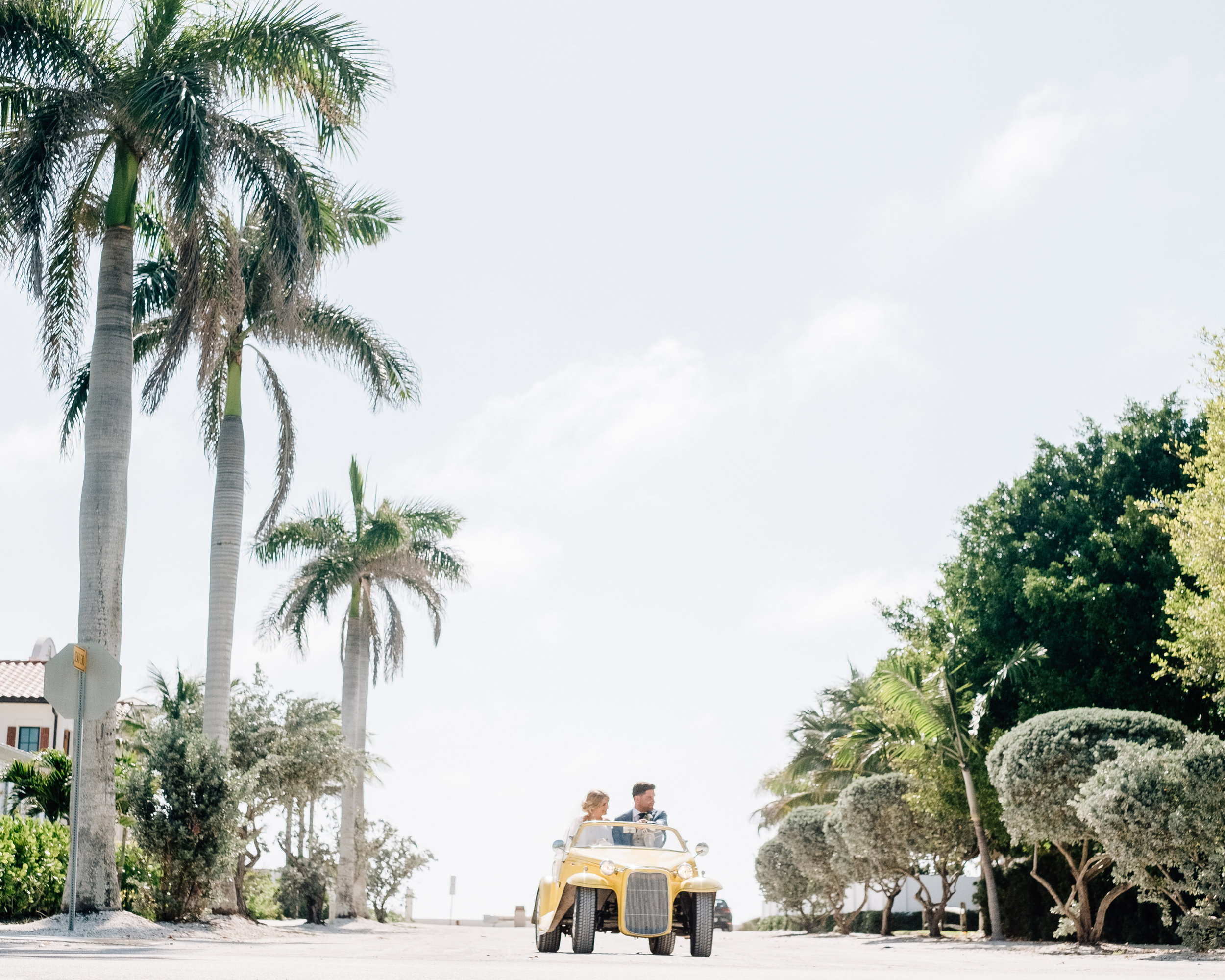 Boca Grande Wedding Exit