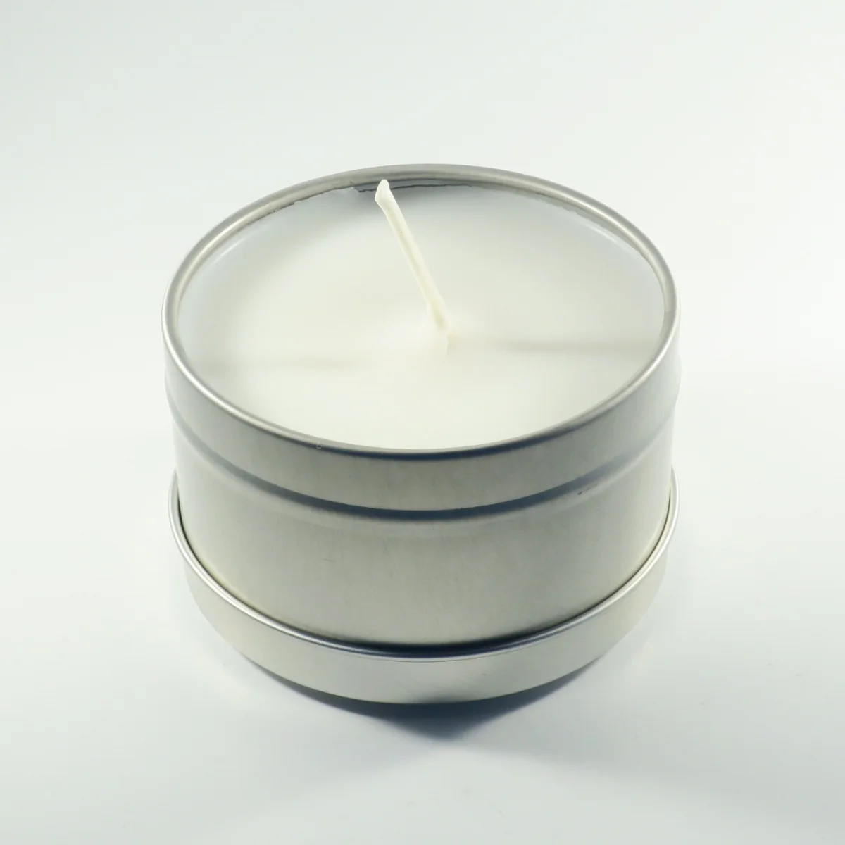 Lemongrass Lavender Soy Candle Travel Tin by Rustic Soap Co.