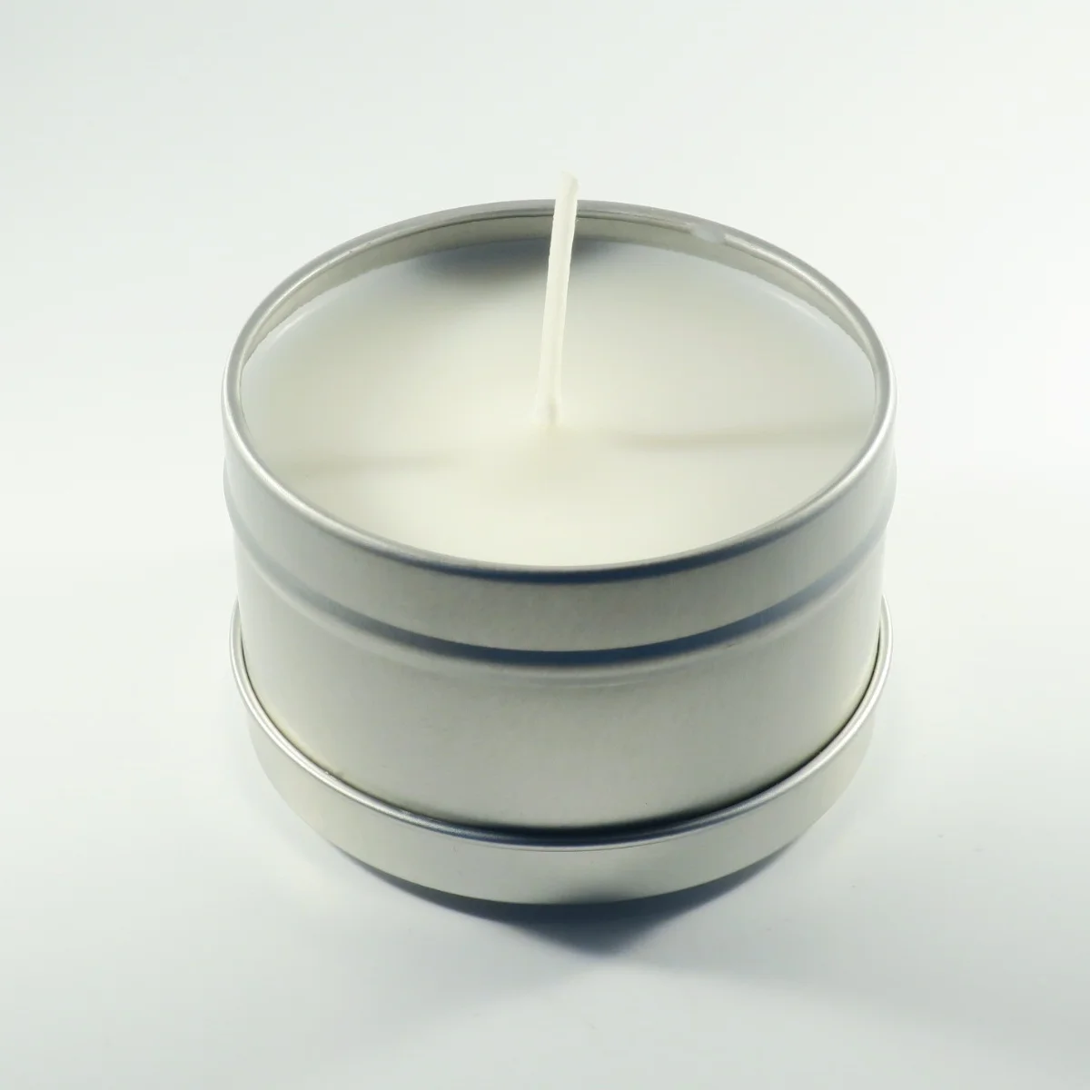 Rosemary Mint Soy Candle Travel Tin by Rustic Soap Co.