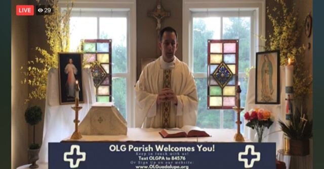 Happy Friday, Friends! We all miss the ability to gather for Mass each week. But, did you know that our parish, Our Lady of Guadalupe in #Doylestown, is doing daily live Mass at 8 AM on Facebook Live? Visit facebook.com/OLGDoylestown to watch! #KofCO