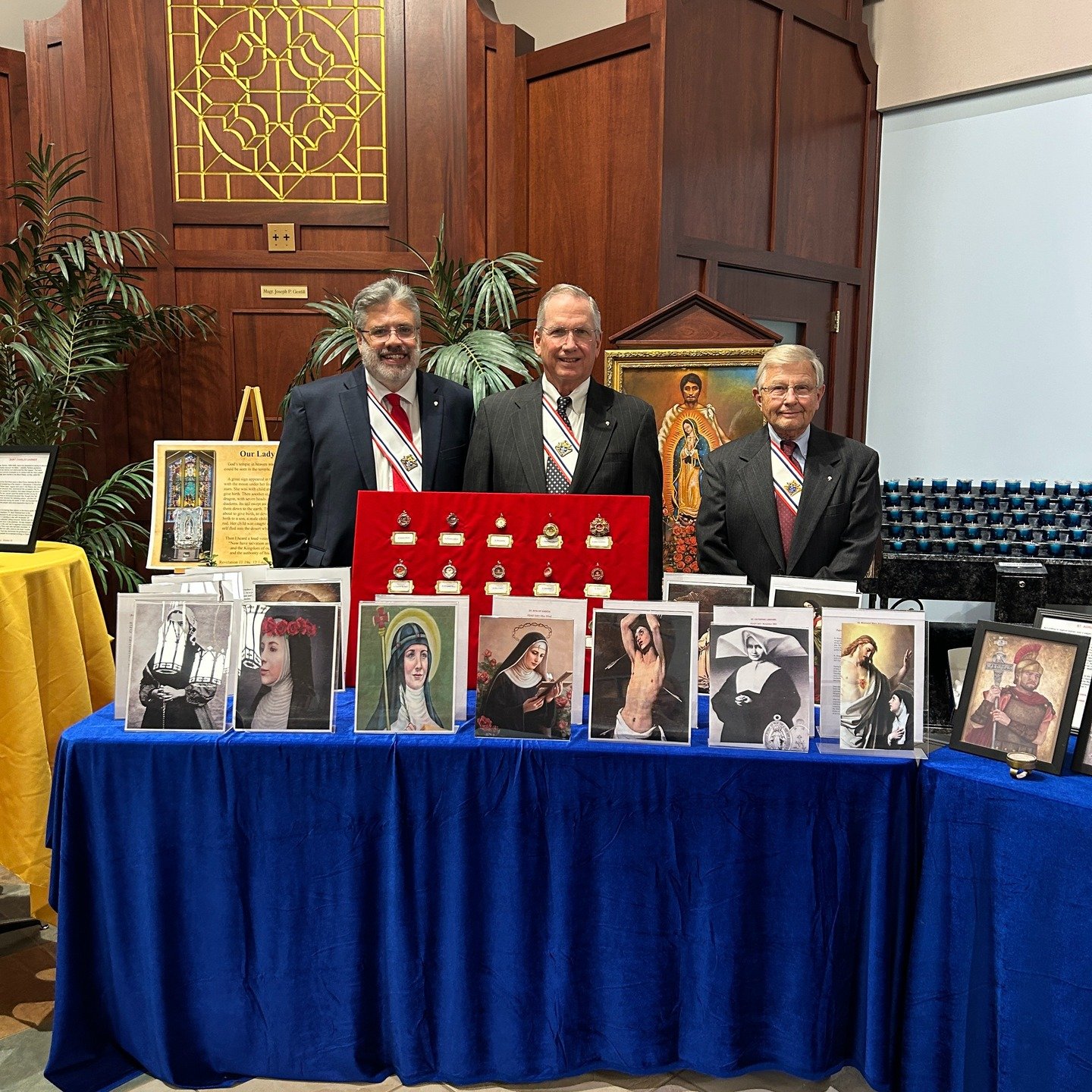 Knights of Columbus Council 15590 Honor Guard for the Saints Alive Event at Our Lady of Guadalupe Parish on November 2, 2025