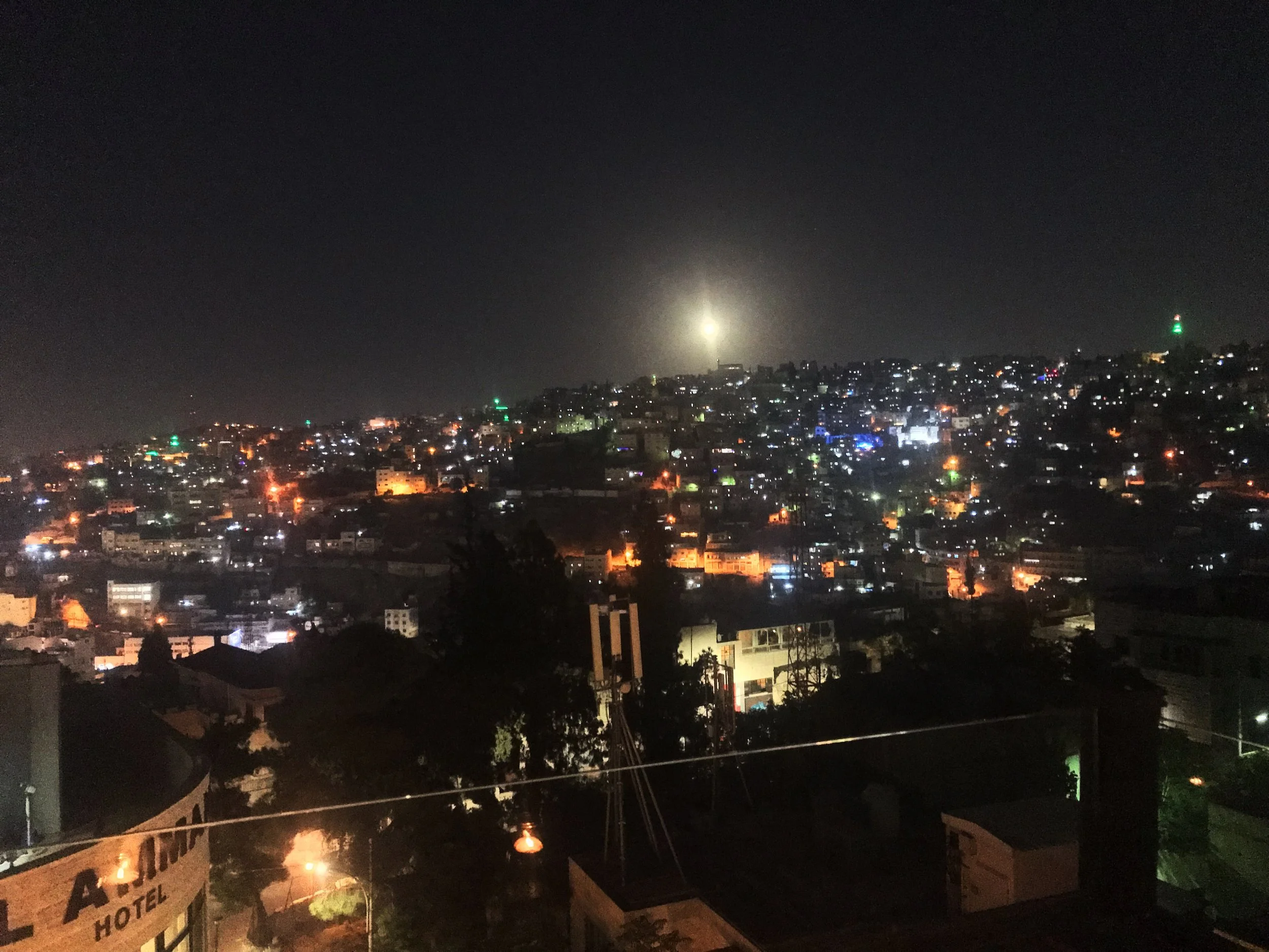 Amman Moonrise