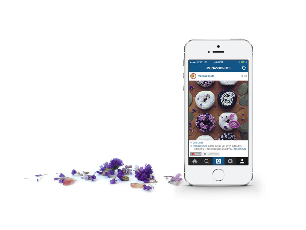 Social Media | @monasdonuts