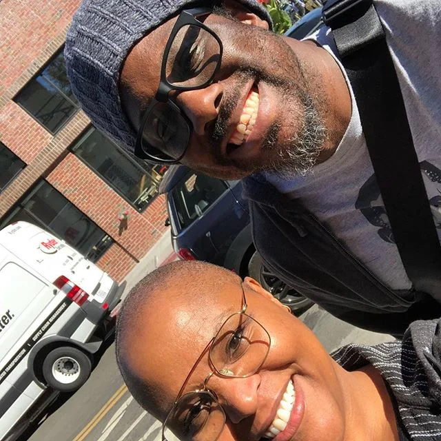 Ran into my neighbor @iemmys winner @wkamaubell on the mean streets of Oakland! #cheflife #comedy #oakland