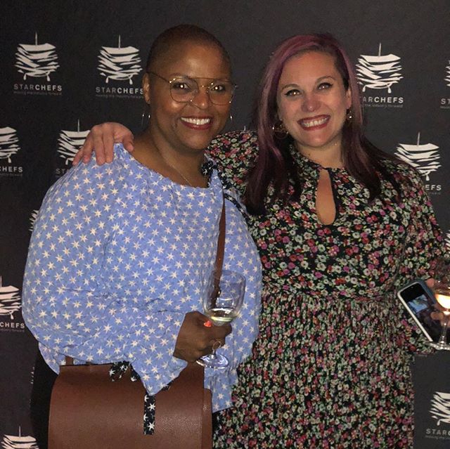 I know...I know...I&rsquo;m slow to post, but last weekend&rsquo;s @starchefs Congress was @bravotopchef reunion overload! @cheffati was greatly missed, but continuing her chemo and she&rsquo;s always with us in spirit! #topchef #cheflife #starchefs