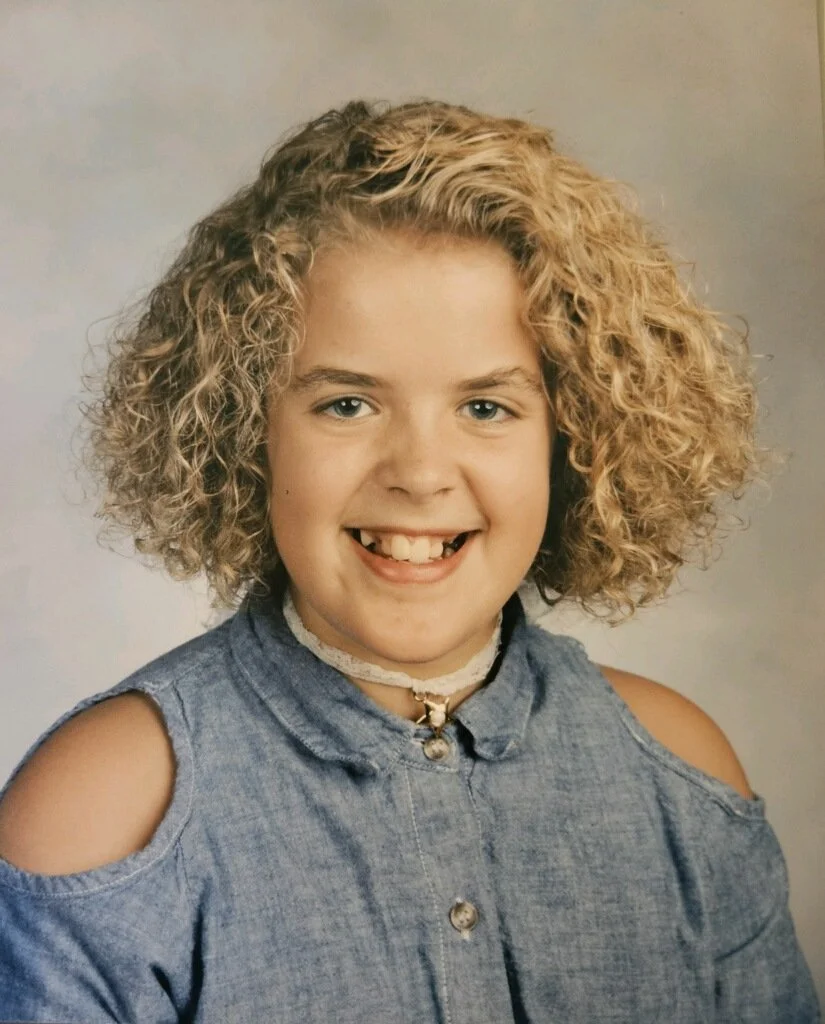 lifetouch middle school picture with a perm