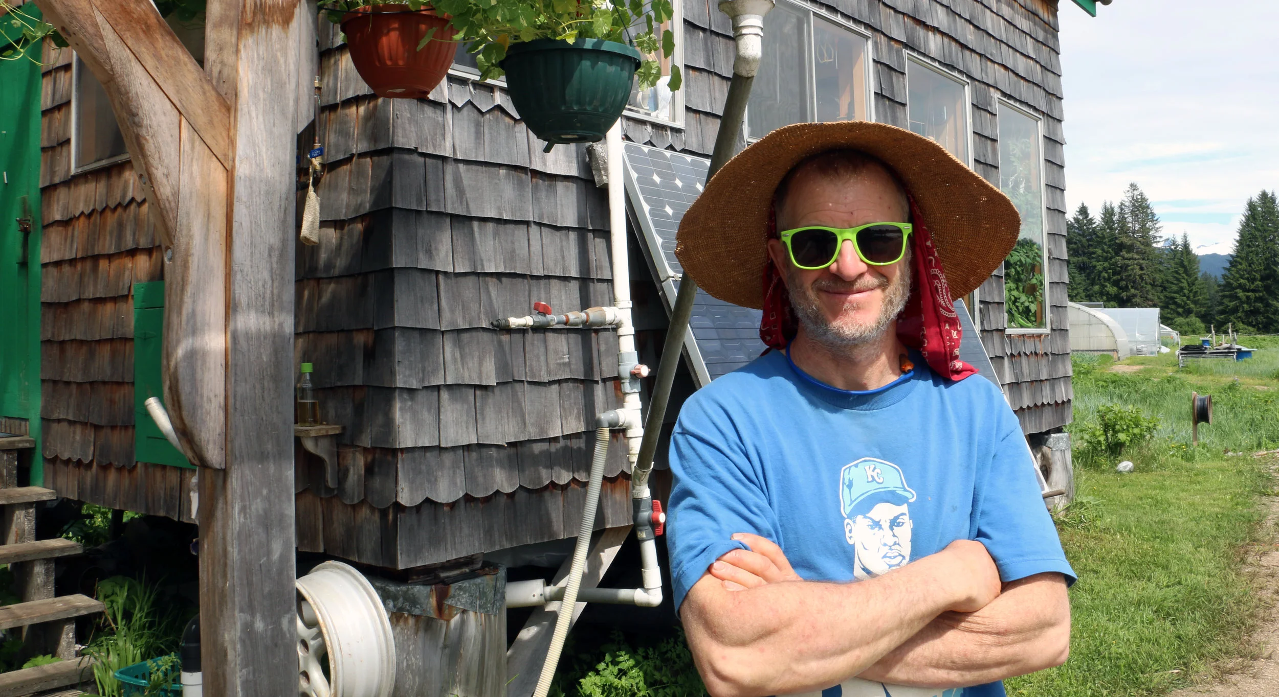 Bo Varsano runs Farragut Farm with his partner Marja Smets