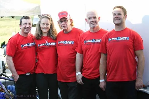 The team, proudly sponsored by Line 2 Line coatings!