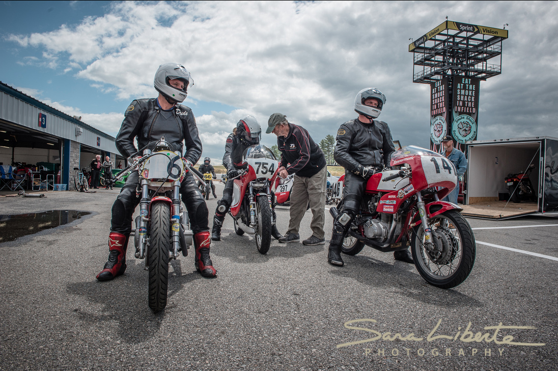 In the paddock, NHMS
