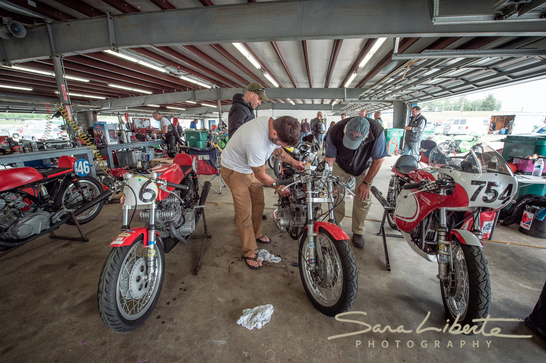 In the paddock, NHMS