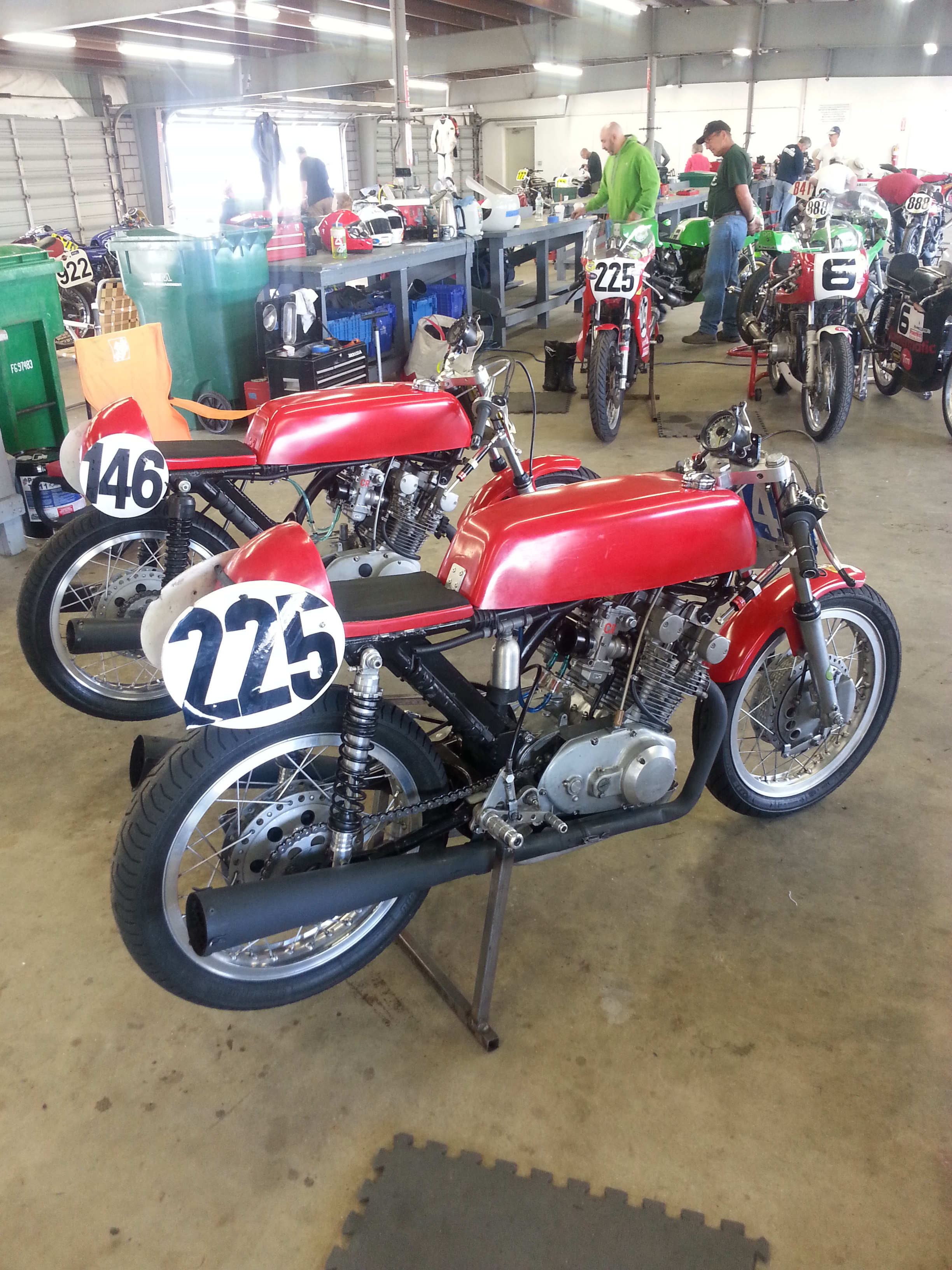 A pair in the paddock at NHMS
