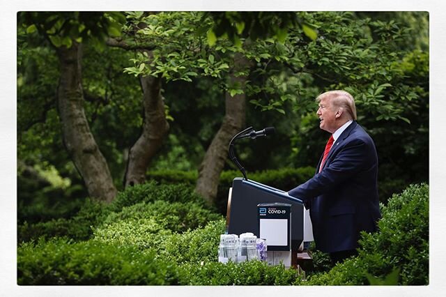 President Donald Trump speaks during a press conference in the Rose Garden of the White House on May 11, 2020 in Washington, DC.
(Photo by Oliver Contreras) Pool @sipausa #whitehouse #washingtondc #dc #covid_19 #coronavirus @realdonaldtrump #rosegard