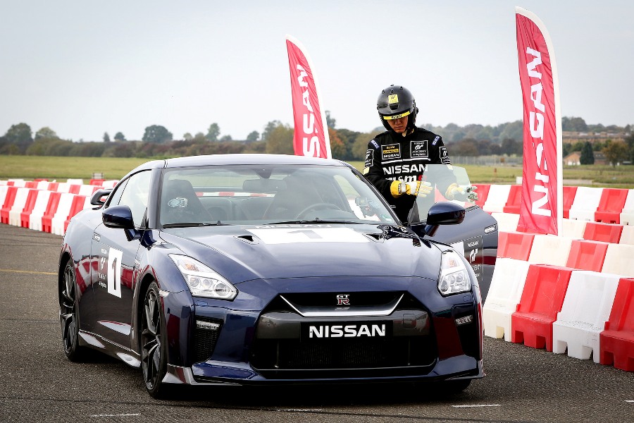 Just before my Nissan GT Academy dream ended... what a car though!