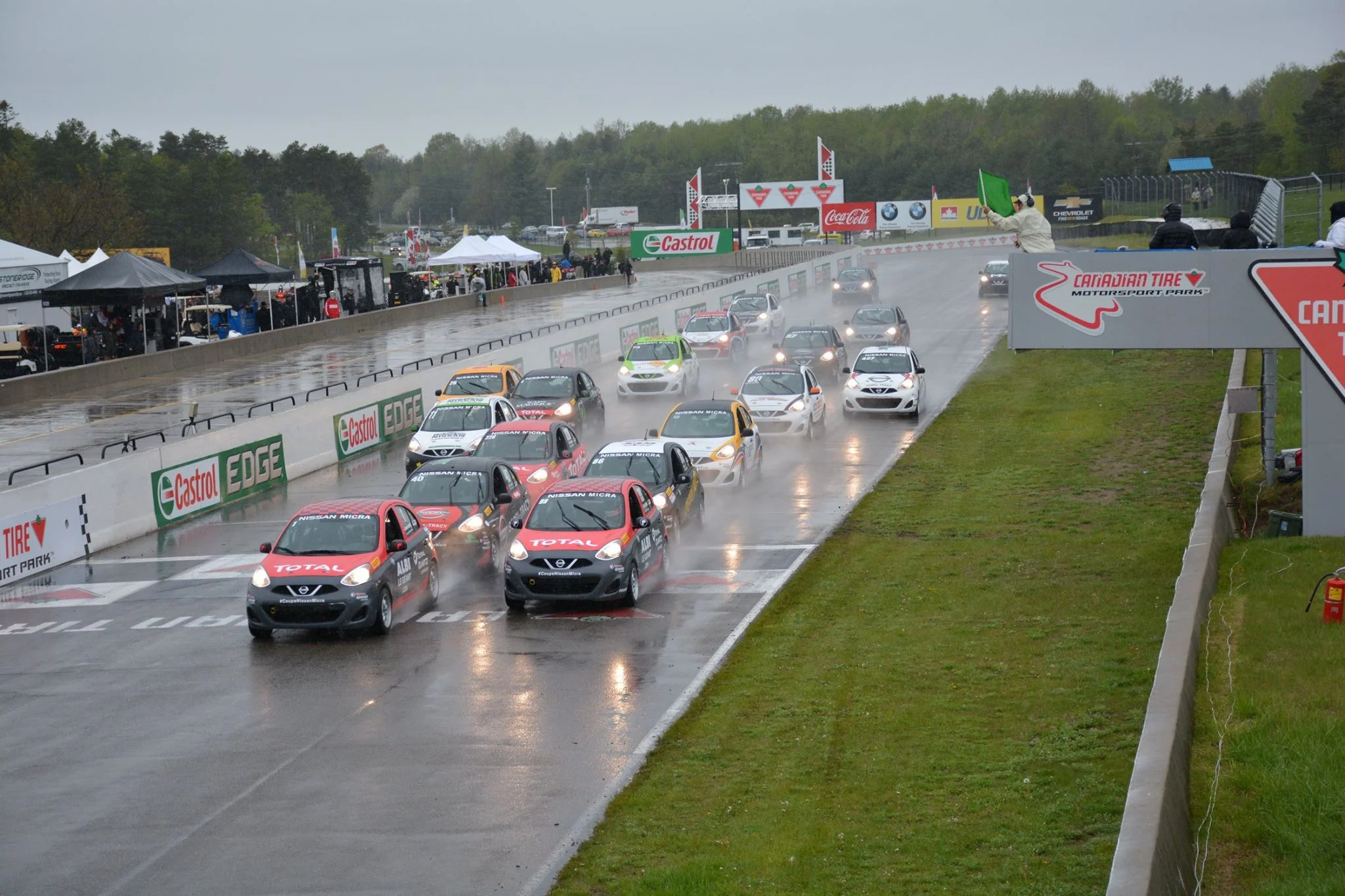 2017 Nissan Micra Cup Race 2 Start (Photo: Nissan Micra Cup Facebook)